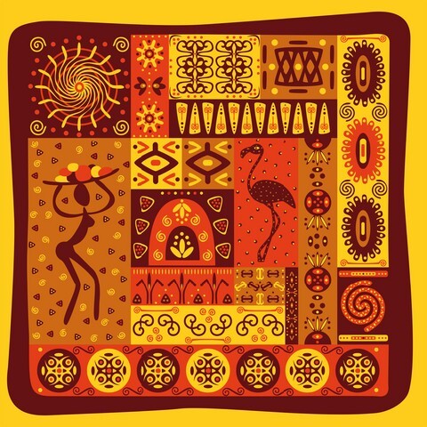 African ornamental pattern 3